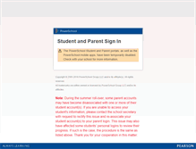 Tablet Screenshot of powerschool.wjhsd.net